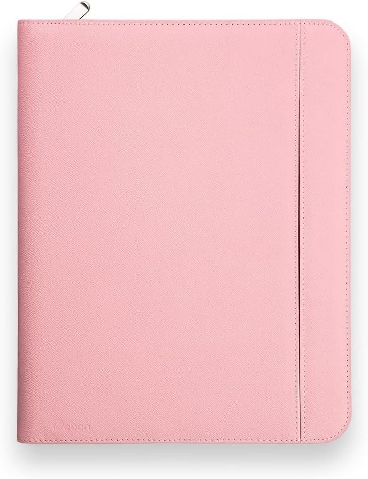 Vebon® Schreibmappe Ringbuch A4"Paris" I Reissverschluss + Klemmbrett I Konferenzmappe + Laptoptasch