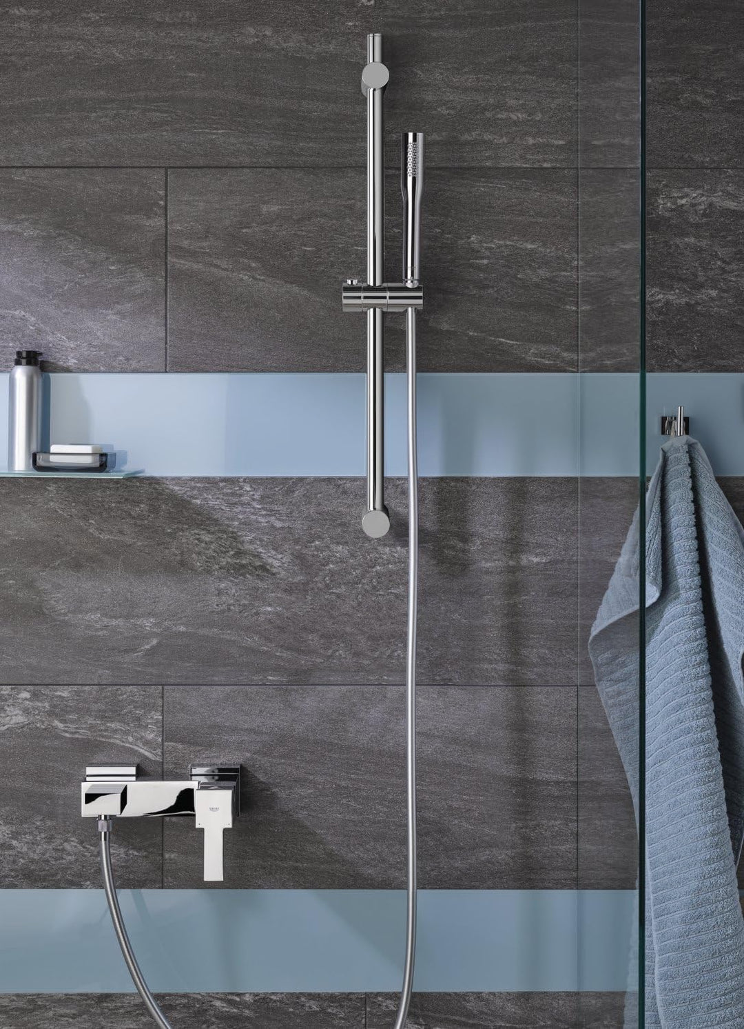 GROHE Sail Cube | Brausebatterie | chrom | 23437000