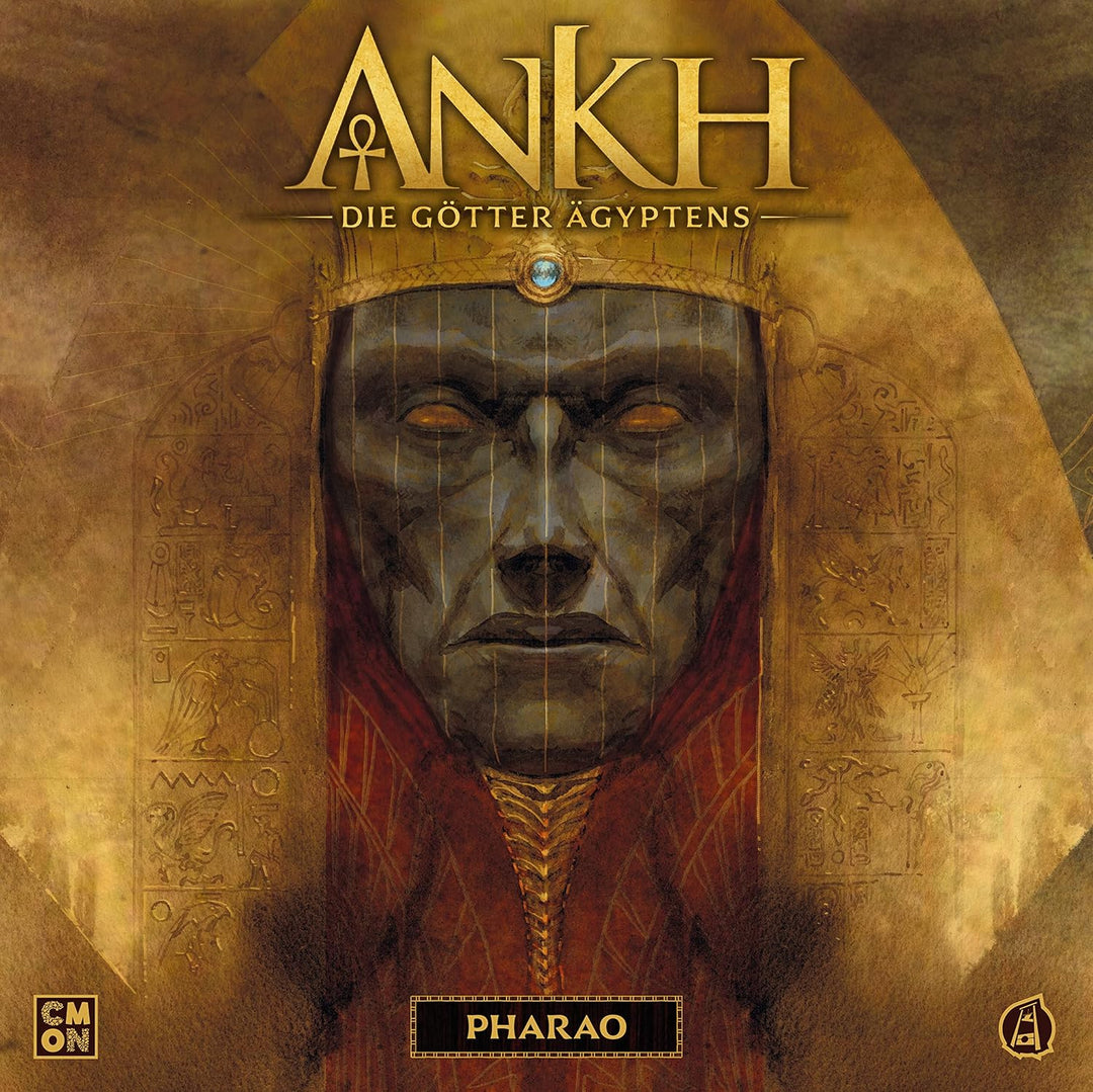 Asmodee | CMON | Ankh – Pharao | Erweiterung | Kennerspiel | Strategiespiel | 2-5 Spieler | Ab 14+ J