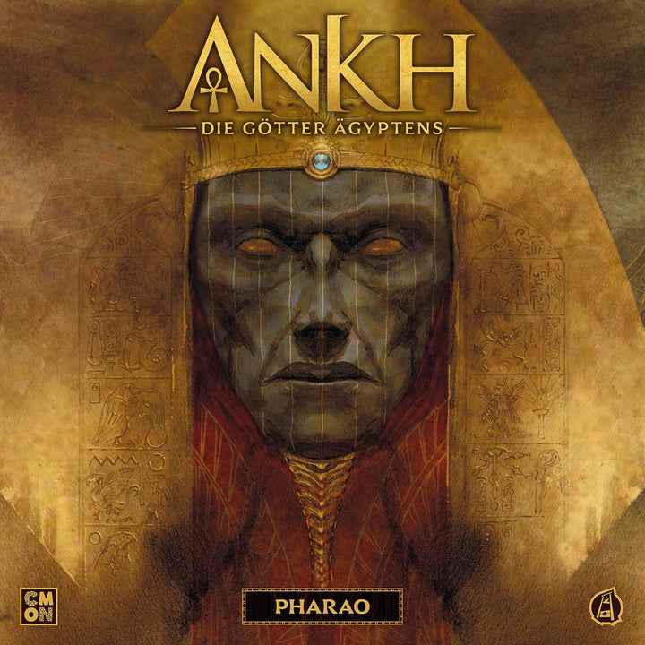 Asmodee | CMON | Ankh – Pharao | Erweiterung | Kennerspiel | Strategiespiel | 2-5 Spieler | Ab 14+ J
