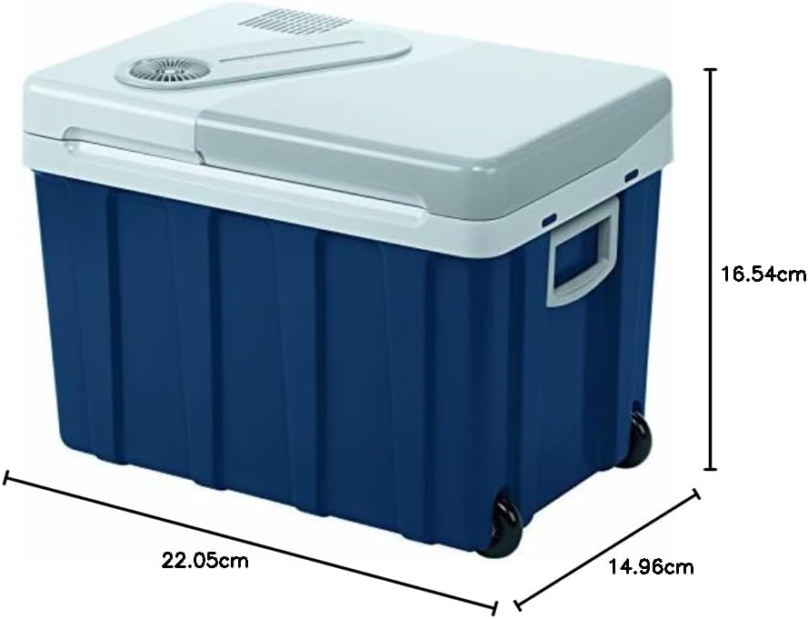 MOBICOOL W40 Kühlbox mit Rollen | Elektrisch | 39 L | 12V, 24V, 230V | für Auto, Lkw, Boot, Reisemob