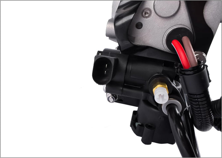 Flynsu Luftfederung Kompressorpumpe Ersatz für A6 4F C6 Avant Allroad 4F0616006A 4F0616005E 4F061600