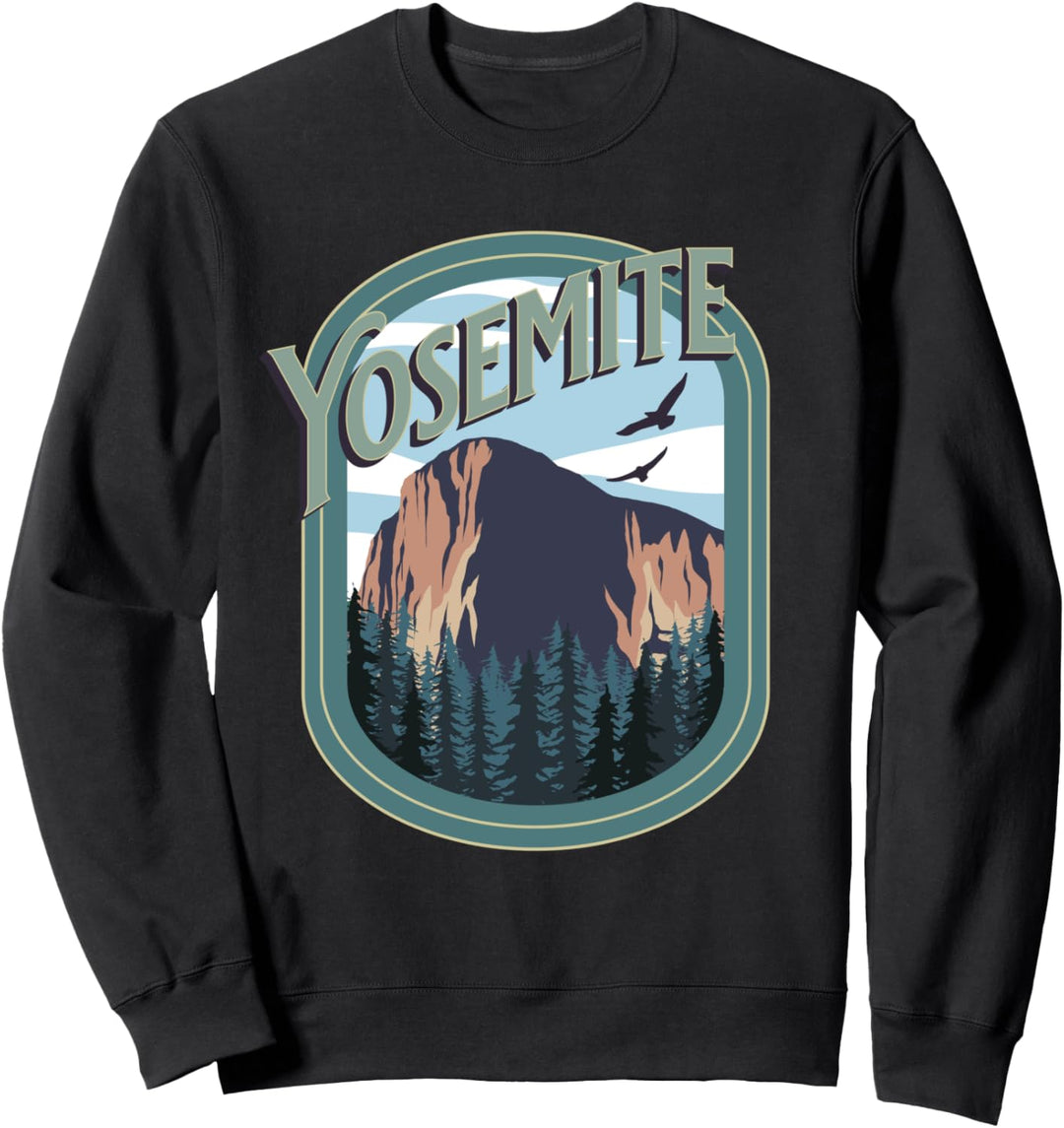 Yosemite Berge Wandern Kalifornien Natur El Capitan Sweatshirt