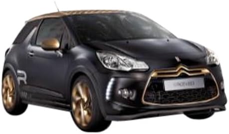 Norev 1: 43 Massstab Citroen DS3 Racing 5.113 cm Modell Auto (matt schwarz/Gold)