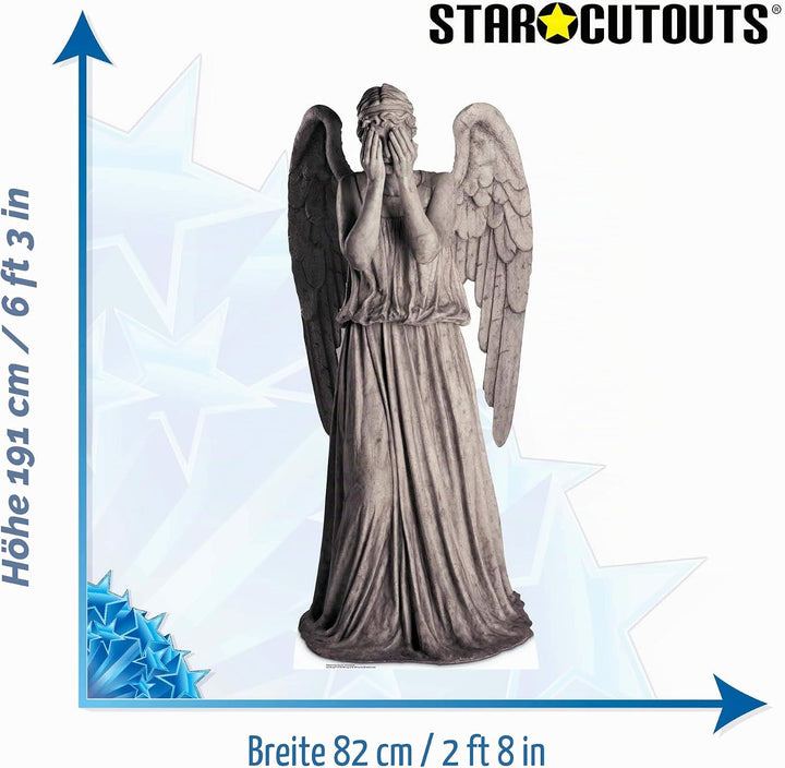 Star Cutouts Pappaufsteller von Weeping Angel Blink Angel