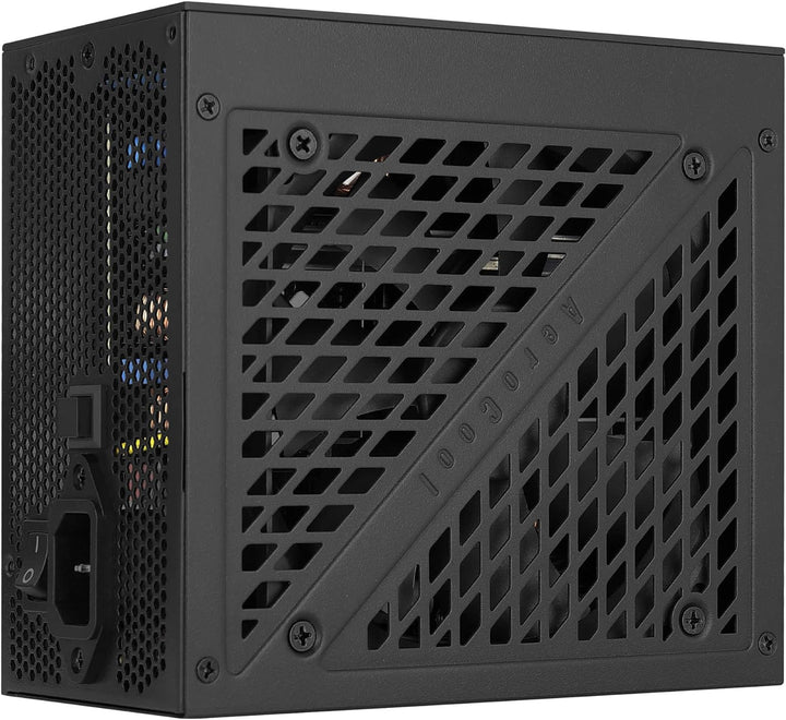 AeroCool MIRAGEGOLD650, PC Netzteil 650W, RGB Infinity Mirror, 80Plus Gold, Japanische Kondensatoren