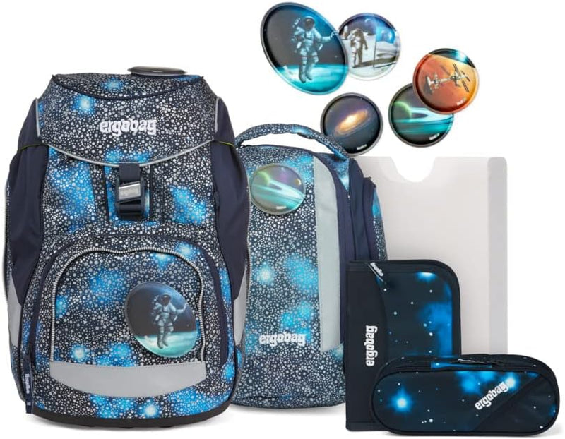 ergobag pack Set ergonomischer Schulrucksack Flexibel 6-teilig 1. Klasse Grundschule