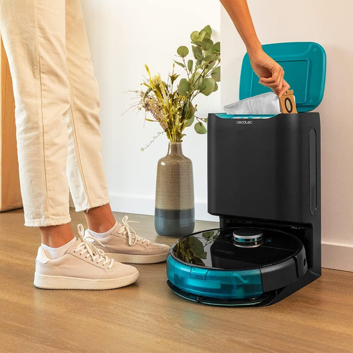 Cecotec Selbstreinigende Basis Conga Home 10000. Kompatibel mit den Serien 8000 und 9000, Automatisc