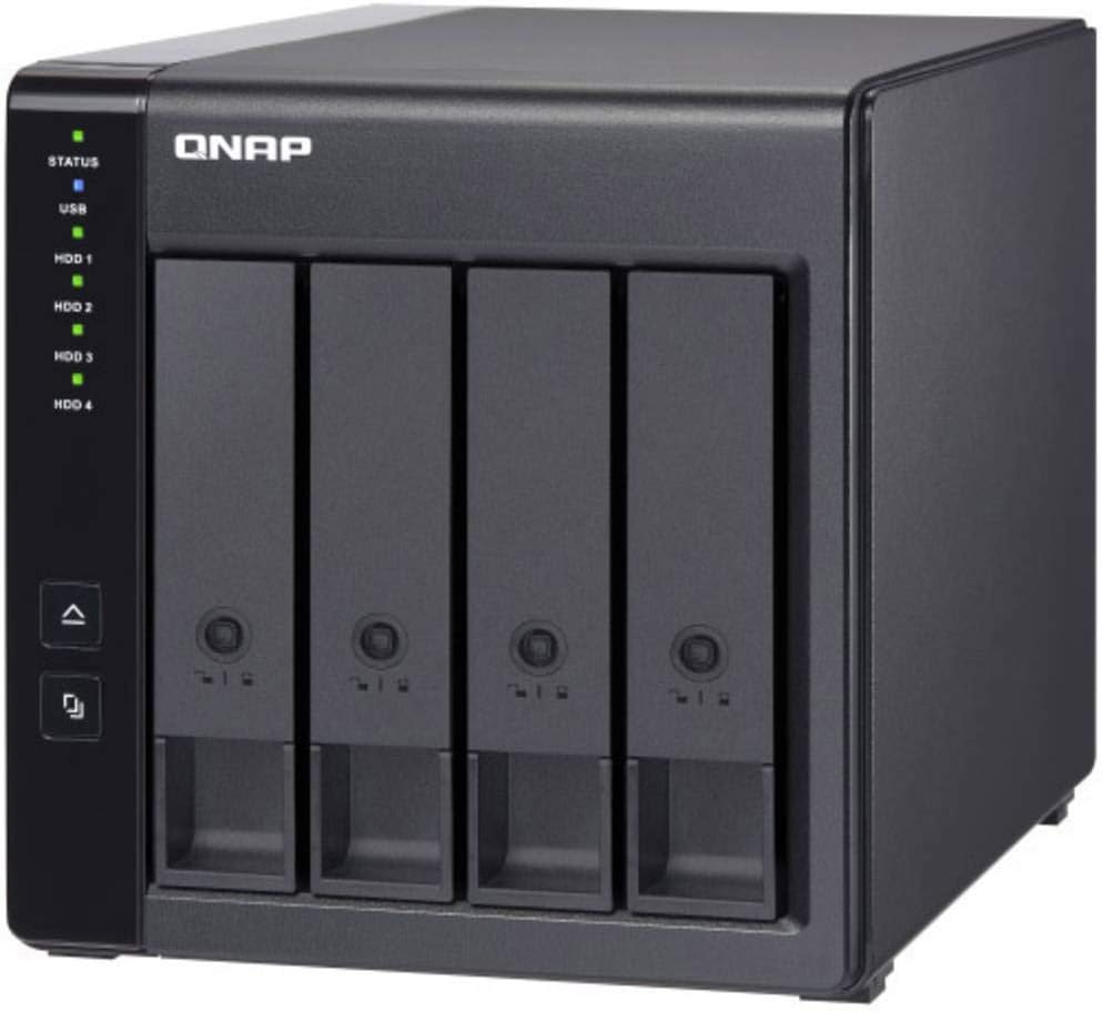QNAP TR-004 4 Bay Desktop NAS Expansion - Optional Use as a Direct-Attached Storage Device