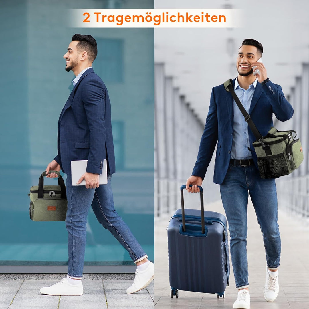 Lifewit Kühltasche klein unterwegs, Isolierte Cooler Bag Lunchtasche faltbar für Herren und Damen, w
