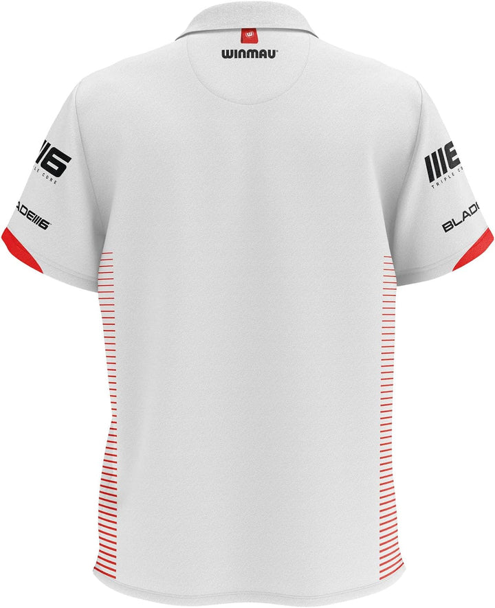 WINMAU Pro-Line Weiss Dart-Shirt - 3XL