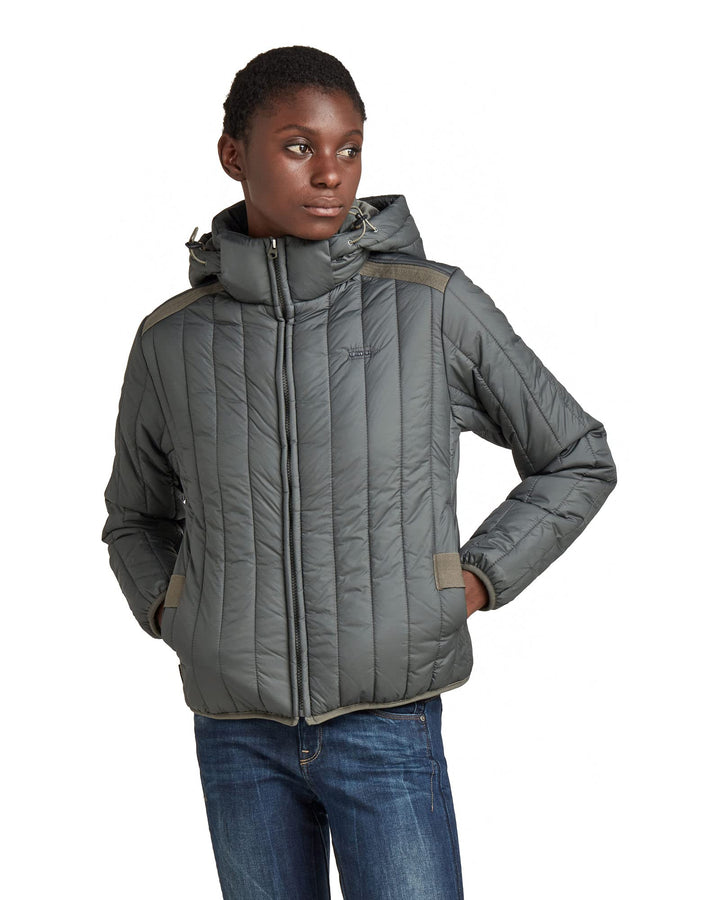 G-STAR Damen Meefic Vertical Quilted Jacket XS Grau (Graphite D20114-b958-996), XS Grau (Graphite D2