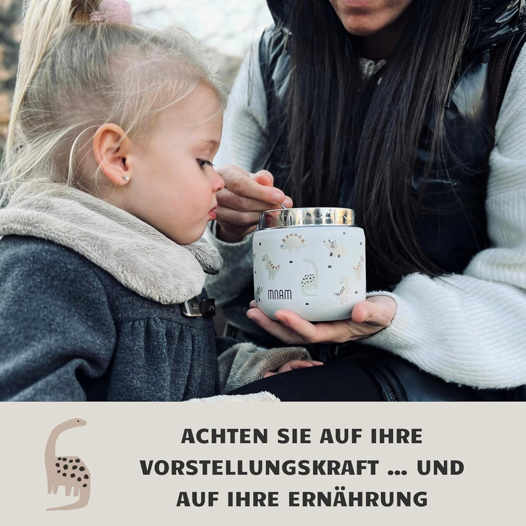 Thermobehälter für Essen Kinder 400 ml - Baby To Go - Thermobox für Essen Kinder - Breiwärmer Unterw