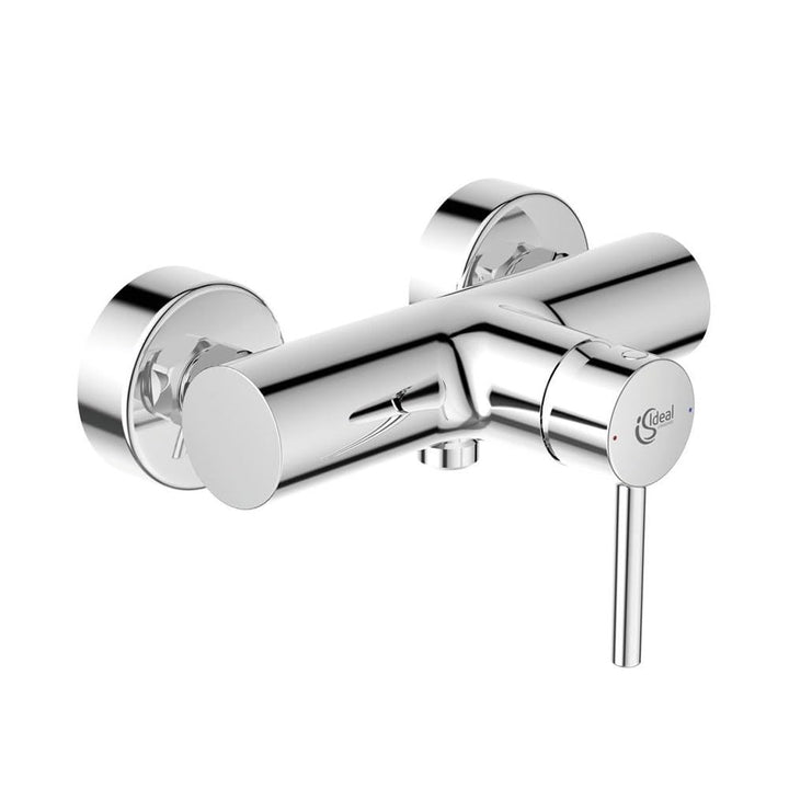Ideal Standard BC200AA Ceraline Brausearmatur, Chrom Chrom Dusche Aufputz, Chrom Dusche Aufputz