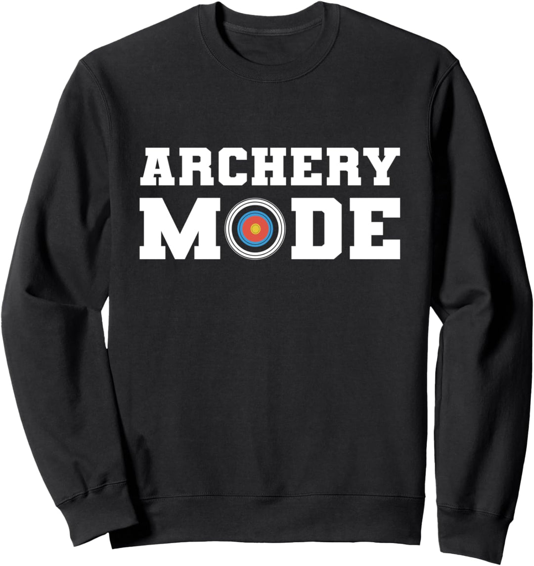 Bogenschiessen Zielscheibe Bogenschützen Sweatshirt