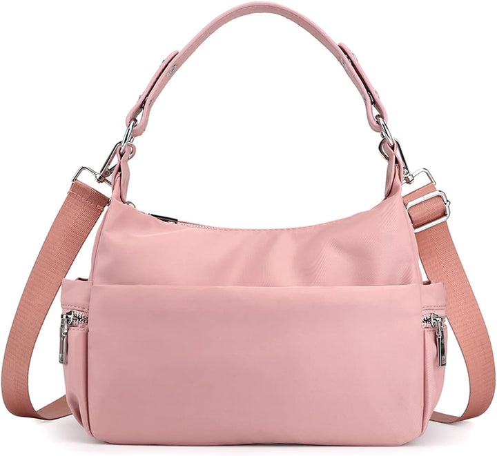 PORRASSO Casual Umhängetasche Nylon Schultertasche Damen Multi Tasche Handtasche Mädchen Crossbody B