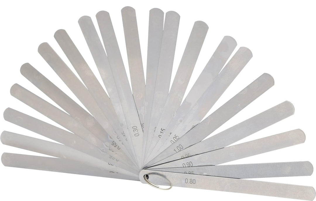 KS Tools 300.0616 Kolbenspiellehre, 20 Blatt, 0,05-1mm 05-1 mm 20 Blatt, 05-1 mm 20 Blatt