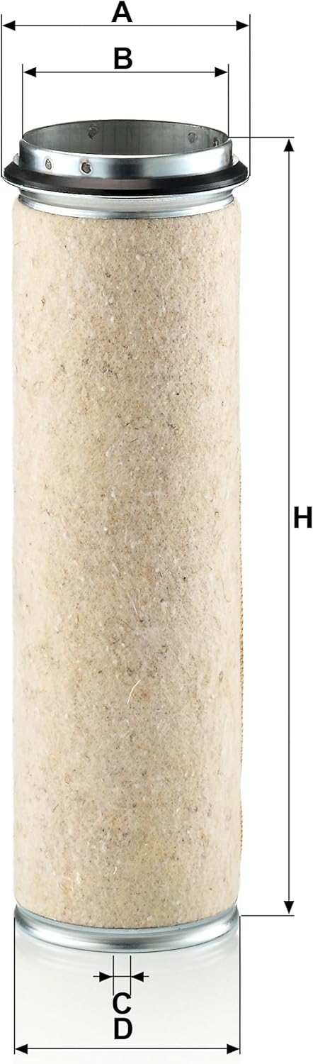 MANN-FILTER CF 1200 Luftfilter – Sekundärfilter Element – Für Nutzfahrzeuge