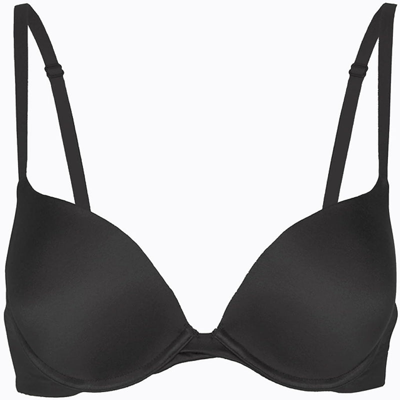Lovable Damen Body Bliss Push-Up-BH 75B Schwarz, 75B Schwarz