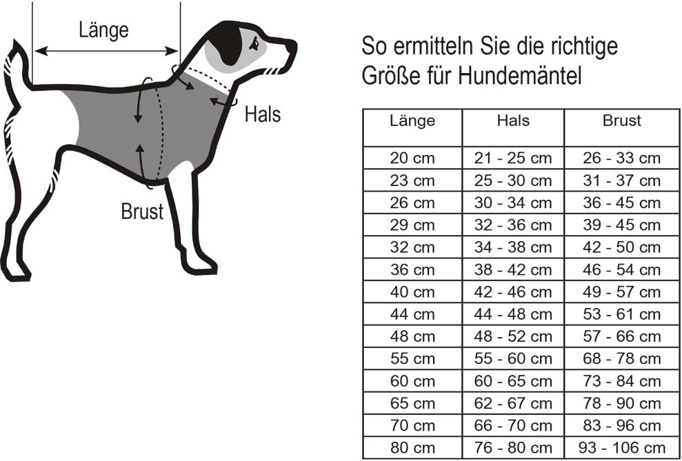 "Nobby 66111 Hundemantel ""ULAN"" rot 65 cm" 65 cm rot, 65 cm rot