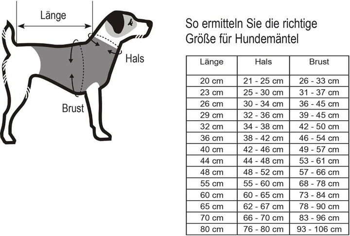 "Nobby 66111 Hundemantel ""ULAN"" rot 65 cm" 65 cm rot, 65 cm rot