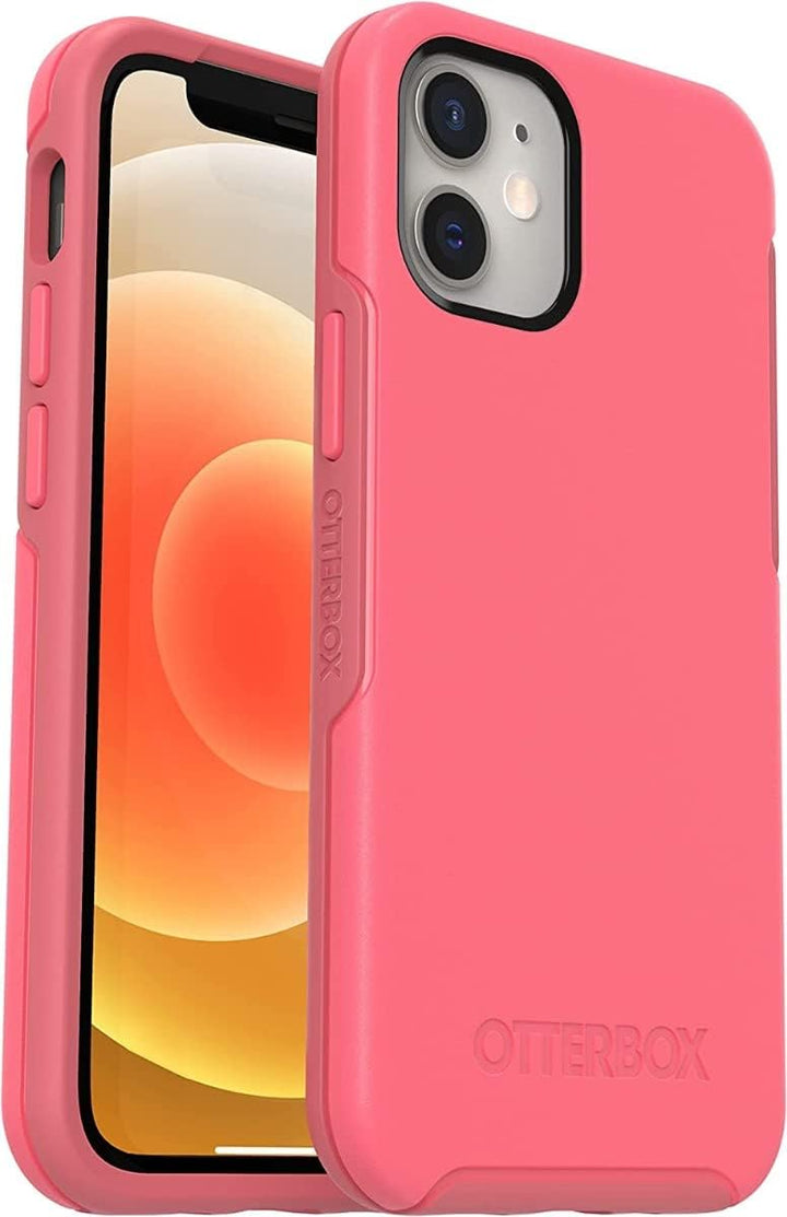 OtterBox Symmetry+ Hülle für iPhone 12 Mini mit MagSafe, stossfest, sturzsicher, schützende dünne Hü