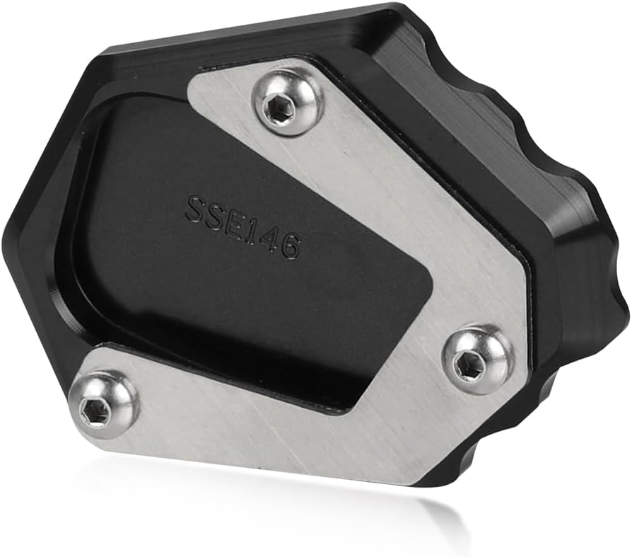 YIEBA Motorradzubehör Seitenständer Verlängerung Vergrösserer Pate Pad für CB125R 2017-2020 CB125R 2