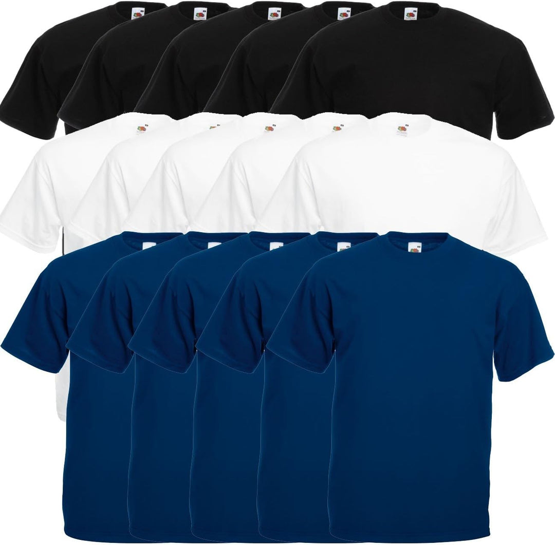 Fruit of the Loom Original Valueweight T Rundhals T-Shirt F140 15er Pack