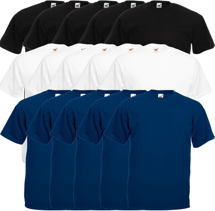 Fruit of the Loom Original Valueweight T Rundhals T-Shirt F140 15er Pack