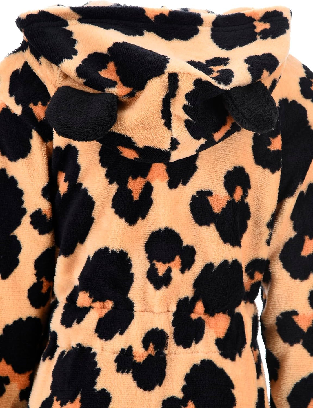 Disney Minnie Mouse Bademantel für Mädchen, 100% Coral Fleece, mit Kapuze und Ohren, Grösse 98 bis 1