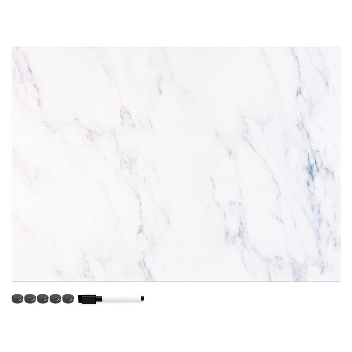 Navaris Magnettafel Magnetpinnwand Memoboard zum Beschriften - 70 x 50cm Notiztafel div. Designs - T