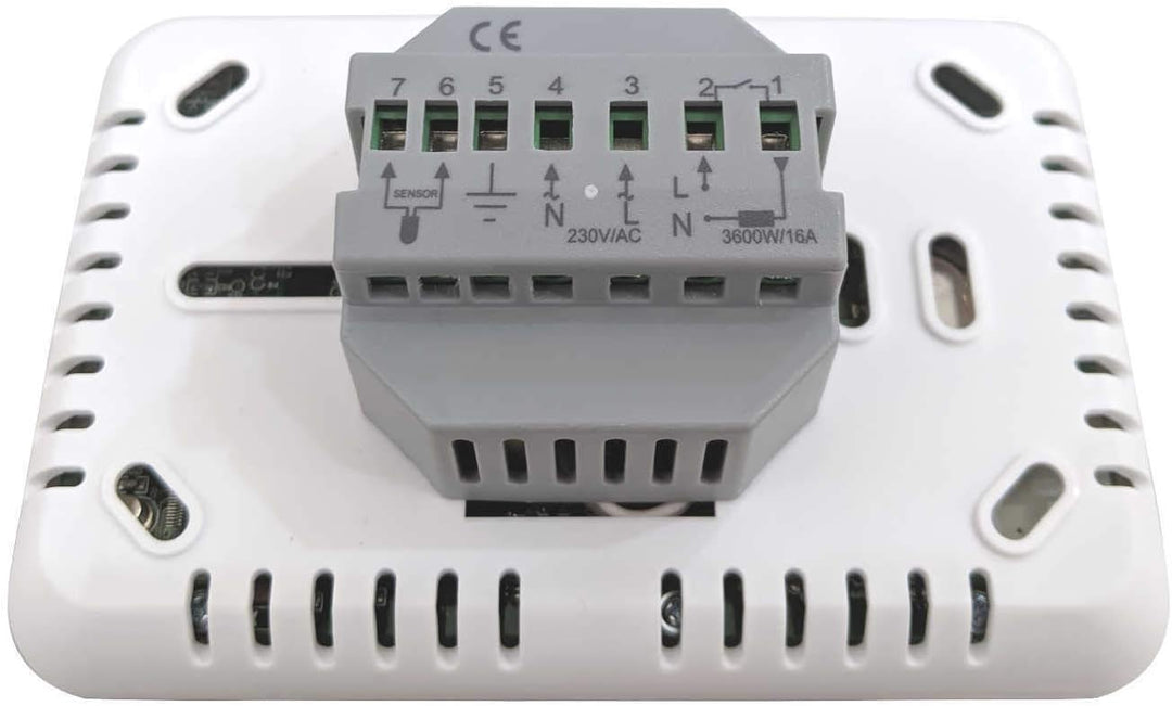 Smartes Thermostat Optima WLAN 7" Touch | per Smartphone steuerbar | Tuya Smart App | Raumregler