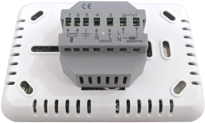 Smartes Thermostat Optima WLAN 7" Touch | per Smartphone steuerbar | Tuya Smart App | Raumregler