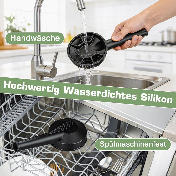 SelfTek Dampfumleiter für Thermomix TM7 - Dampfumleitung Zubehör mit Geschütztem Überlaufschutz, Dam