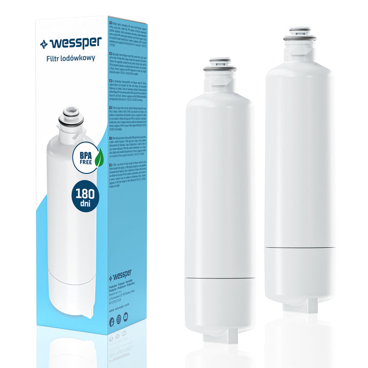 Wessper Wasserfilter für Kühlschrank, Ersatz Wasser Filter Ultra Clarity Pro 11032518, 11025825, Kom