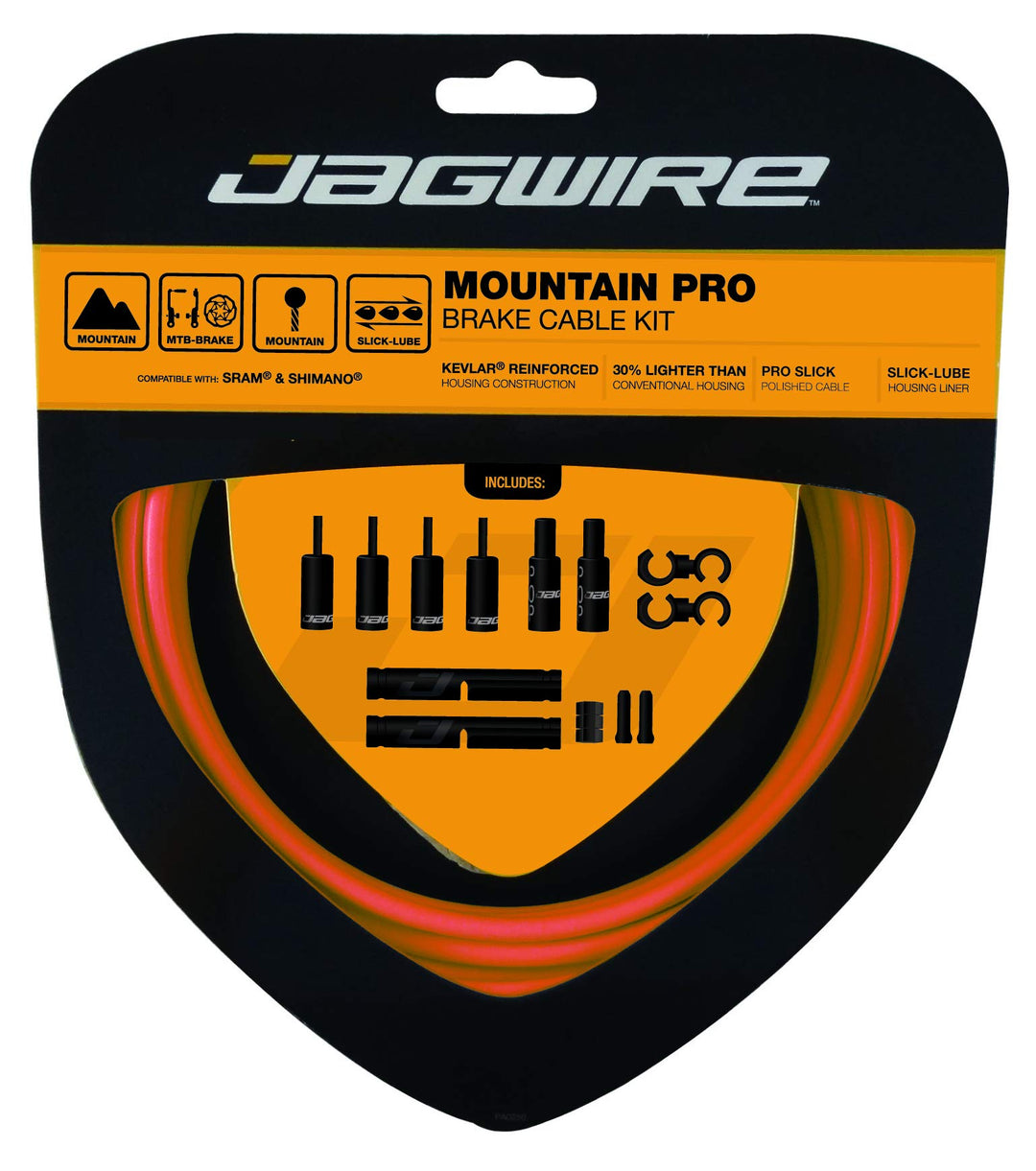 Jagwire PCK406 Kabelset und Ummantelungen, Orange, TU EU, Orange