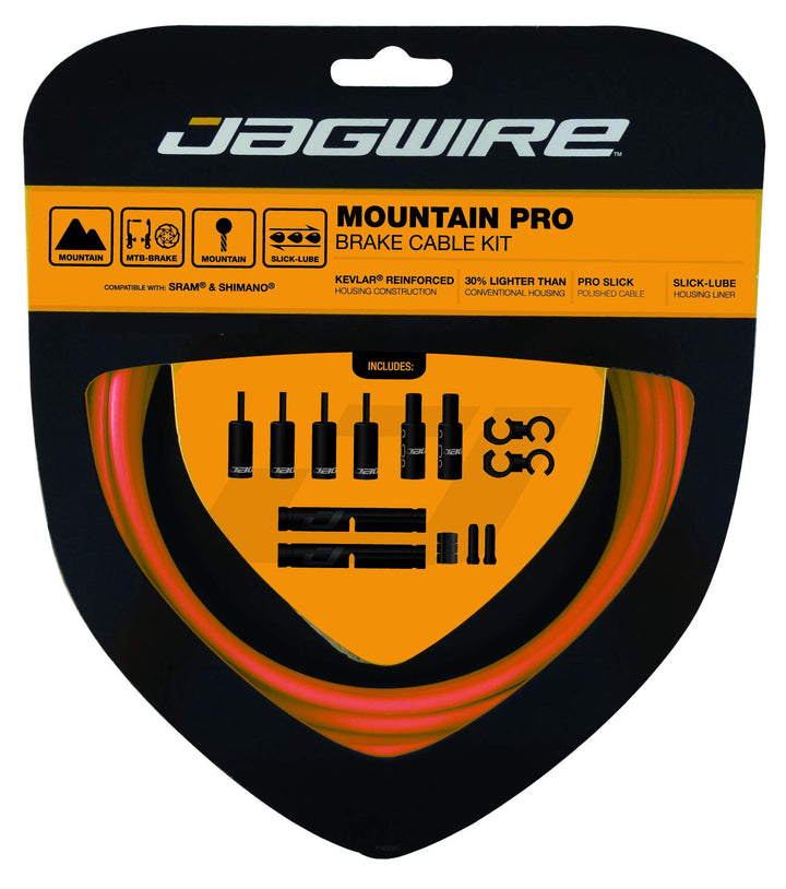 Jagwire PCK406 Kabelset und Ummantelungen, Orange, TU EU, Orange