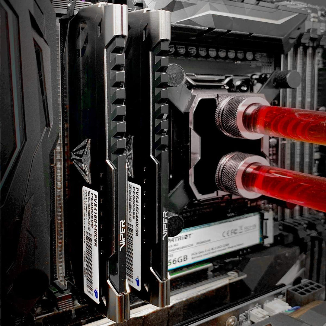 Patriot Viper Steel DDR4 32GB (2 x 16GB) 3200MHz Gaming Arbeitsspeicher Kit doppelte Bausätze 32 GB
