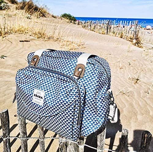 Béaba – Wickeltasche Genève II – Modulierbar, vielfältige Staumöglichkeiten – Vordertasche, Wickelun