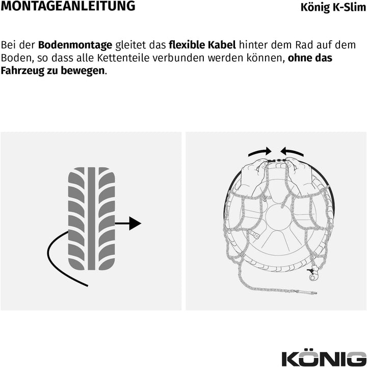 KÖNIG K-Slim 103 - Schneeketten 2004025103, 2004025103