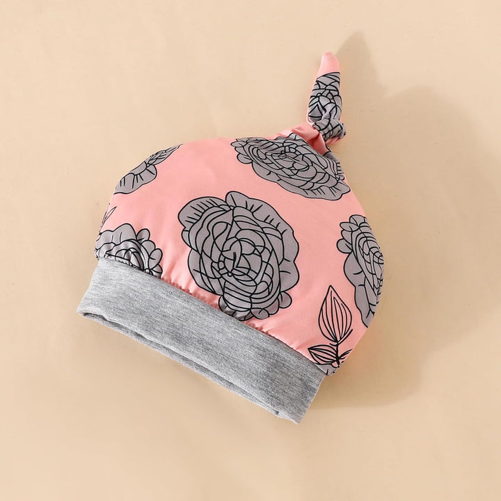 UUAISSO Neugeborenes Baby Mädchen Kleidung Papas Mädchen Langarm Strampler Tops Blumenhosen Sets Sti