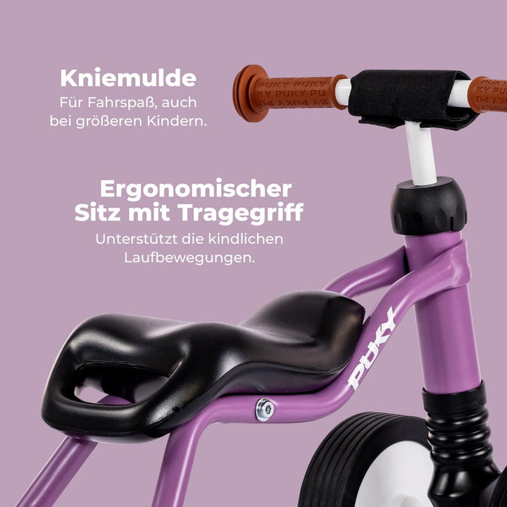 PUKY WUTSCH Perky Purple | Lauflernrad ab 1 1/2 Jahren | Lauflernhilfe Kinder | Lauflernwagen Indoor