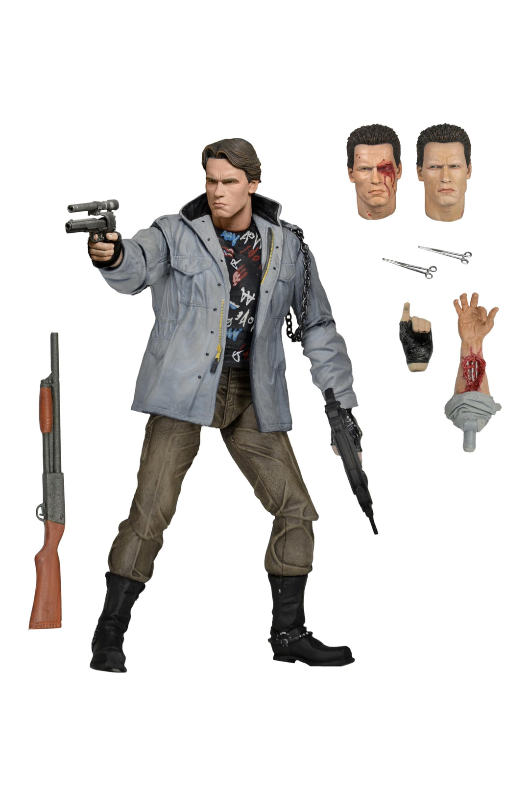 Terminator-Actionfigur 51911 Ultimate Tech Noir T-800, 17,8 cm