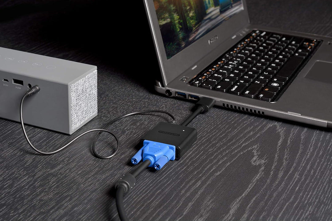 SITECOM CN-351 HDMI auf VGA mit Audio Adapter schwarz