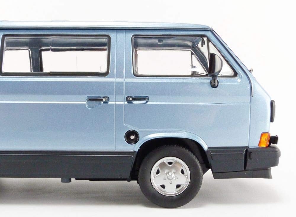 Norev NV188544 1:18 1990 VW Multivan, hellblau, metallic