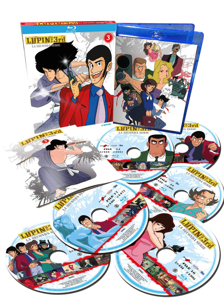 Lupin III La Seconda Serie Vol. 2 (Box 6 Br), Blu-ray