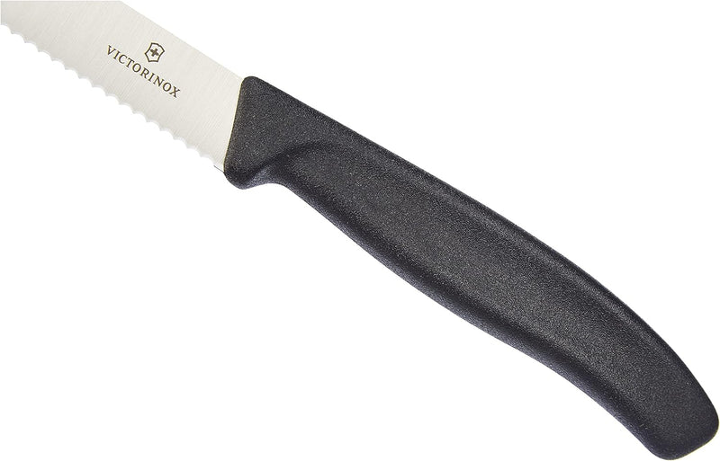 Victorinox, Swiss Classic, Profi Tafelbesteck, 12-teilig, Extra Scharfe Klinge, Wellenschliff, 11 cm