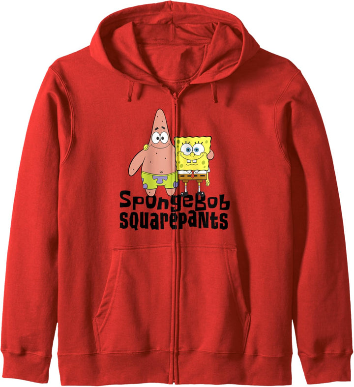 SpongeBob And Patrick Best Friends Logo Kapuzenjacke