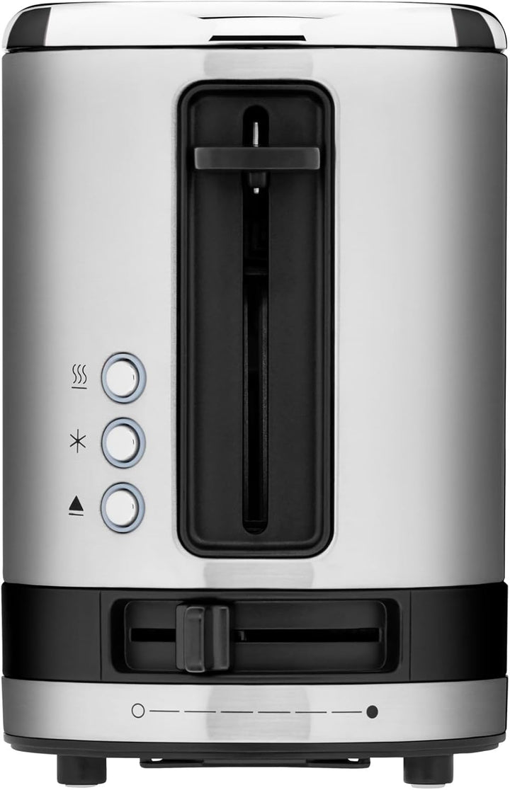 WMF Küchenminis 1-Scheiben Toaster Langschlitz XXl-Toast Brötchenaufsatz 7 Bräunungsstufen Überhitzu