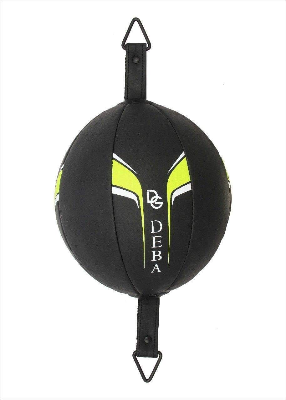 Deba® Leder Doppelendball Boxsack Speedball D-Ball Boxbirne Schlagbirne Punching DE